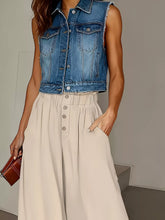 Load image into Gallery viewer, High Waist Wide Leg Pants