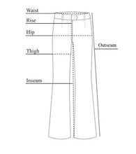 Load image into Gallery viewer, Range and Roar Jeans Eye Catching Leopard and trending Distressed Hem