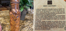 Load image into Gallery viewer, Hand Crafted Copper Water Bottles
