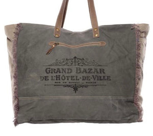 Floral Print Weekender Bag