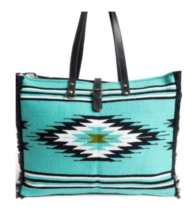 RiverBend Serape Weekender Bag