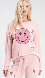 Lightning and Smiles Lounge Wear Set