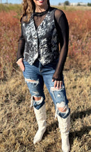 Load image into Gallery viewer, Black Night Sky Mesh Top!  Stretchy