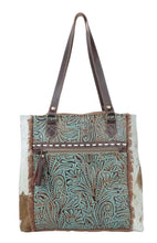 Load image into Gallery viewer, Super cute Handbag with Leather, Canvas and Cowhide