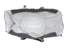 Load image into Gallery viewer, Sea Grass Turquoise and Cowhide Weekender Bag
