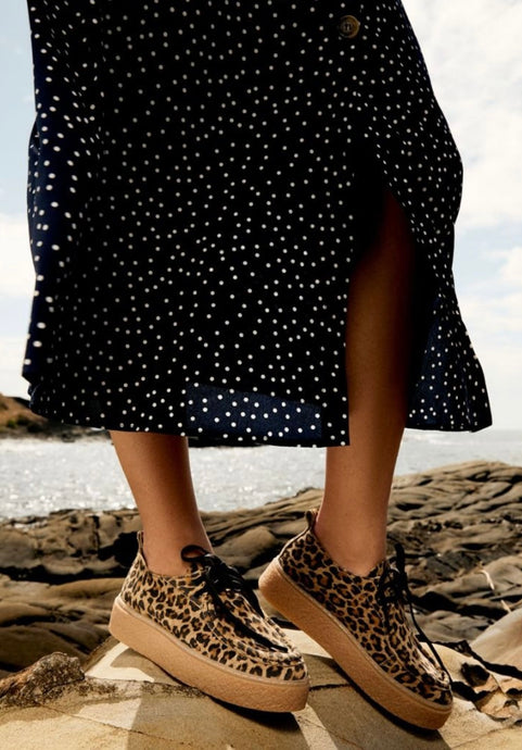 Super Cute Chunky Leopard Sneakers