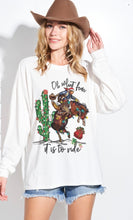Load image into Gallery viewer, Oh What Fun It is To Ride Long Sleeve