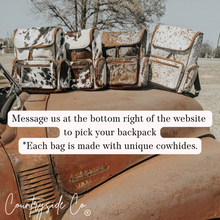 Load image into Gallery viewer, Boulder Cowhide Conceal Carry Backpack