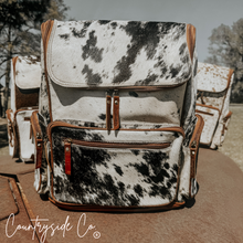 Load image into Gallery viewer, Boulder Cowhide Conceal Carry Backpack