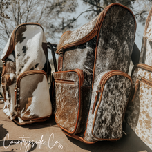Load image into Gallery viewer, Boulder Cowhide Conceal Carry Backpack