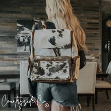 Load image into Gallery viewer, Boulder Cowhide Conceal Carry Backpack