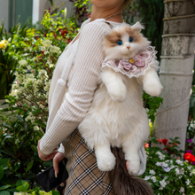 Load image into Gallery viewer, Ragdoll Cat Backpack – Cozy Companion for Travel &amp; School