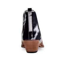 Load image into Gallery viewer, Frisco Blossom Hair-on Hide &amp; Hand-tooled Boots