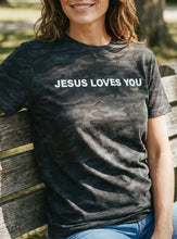 Load image into Gallery viewer, Christian Leopard and Camo Graphic Tee for Women