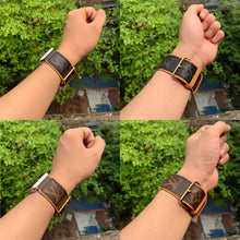 Load image into Gallery viewer, Recycled Louis Vuitton Apple Watch Band AW-LV16