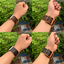Load image into Gallery viewer, Recycled Louis Vuitton Apple Watch Band AW-LV16