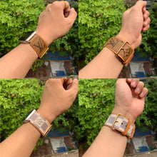 Load image into Gallery viewer, Recycled Louis Vuitton Apple Watch Band AW-LV16