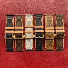 Load image into Gallery viewer, Recycled Louis Vuitton Apple Watch Band AW-LV16