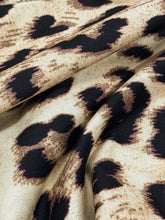Load image into Gallery viewer, Leopard Print One-Shoulder Top and Pants Set