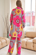 Load image into Gallery viewer, Flower Printed Casual Cozy Full Long Wide Pants