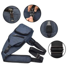Load image into Gallery viewer, Anti-theft Sling Backpack With Charging Port