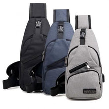 Load image into Gallery viewer, Anti-theft Sling Backpack With Charging Port