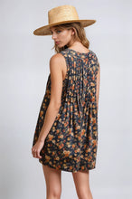Load image into Gallery viewer, Vintage Bloom Denim Romper