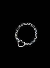 Load image into Gallery viewer, only yours <3 heart clasp bracelet