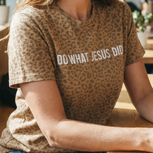 Load image into Gallery viewer, Christian Leopard and Camo Graphic Tee for Women