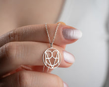 Load image into Gallery viewer, Customized Intertwined Initial Name Necklace
