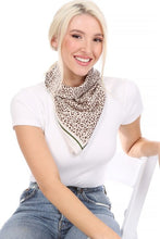 Load image into Gallery viewer, LEOPARD SILK SCARF