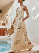 Load image into Gallery viewer, Bohemian Maxi Dress with Pockets - Stylish Cami Design