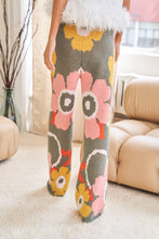 Load image into Gallery viewer, Flower Printed Casual Cozy Full Long Wide Pants