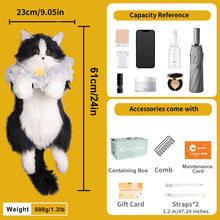 Load image into Gallery viewer, Tuxedo Cat Backpack – Cute Bag for Cat Fans Daily Companion