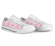 Load image into Gallery viewer, Pink Flamingo Low Top Shoes