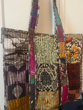 Load image into Gallery viewer, Quilted Cotton Tote