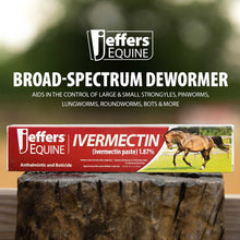 Load image into Gallery viewer, Jeffers Ivermectin Horse Dewormer Gel, Apple Flavored