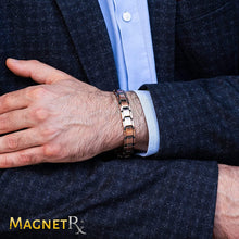 Load image into Gallery viewer, Ultra Strength Pure Copper Magnetic Therapy Bracelet (Leo)