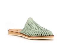 Load image into Gallery viewer, Marbella Huarache Slip-On Teal
