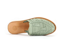 Load image into Gallery viewer, Marbella Huarache Slip-On Teal