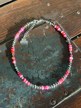 Load image into Gallery viewer, Sterling Silver Desert Candy Beaded Choker