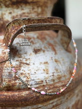 Load image into Gallery viewer, Sterling Silver Desert Sunrise Beaded Necklace