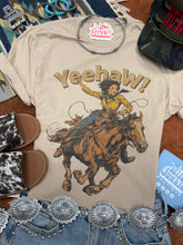 Load image into Gallery viewer, Yeehaw! Cowgirl Graphic Tee
