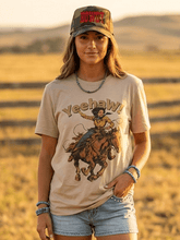 Load image into Gallery viewer, Yeehaw! Cowgirl Graphic Tee