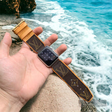 Load image into Gallery viewer, Recycled Louis Vuitton Apple Watch Band AW-LV16