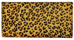 Super CUTE Leopard Wallet with Buck Stitching
