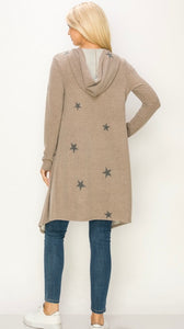 Star Sweater with Hood