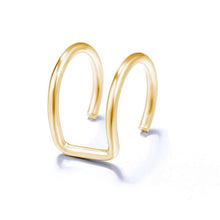Load image into Gallery viewer, Yobest 5Pcs/Set 2019 fashion Ear Cuffs Gold Leaf Ear Cuff Clip Earrings for women Climbers No Piercing Fake Cartilage Earring