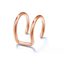 Load image into Gallery viewer, Yobest 5Pcs/Set 2019 fashion Ear Cuffs Gold Leaf Ear Cuff Clip Earrings for women Climbers No Piercing Fake Cartilage Earring