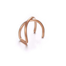 Load image into Gallery viewer, Yobest 5Pcs/Set 2019 fashion Ear Cuffs Gold Leaf Ear Cuff Clip Earrings for women Climbers No Piercing Fake Cartilage Earring